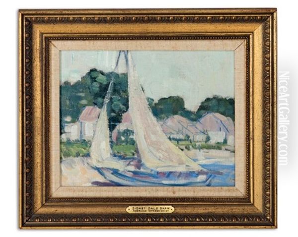 Sailboat And Houses - view 1