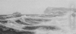 A Coastal Landscape by Walter Shaw