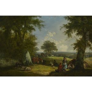 Gypsy Encampment by William Shayer the Elder