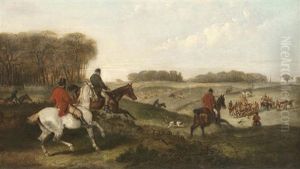 Hunting Scene by Charles Shayer