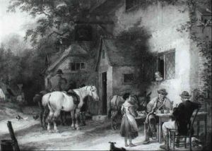 Outside The Crown Tavern