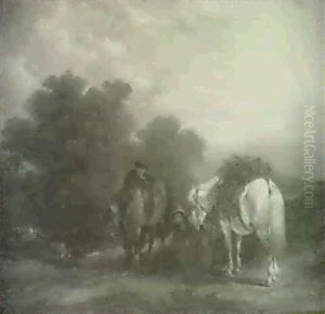 English Countryside With Figures