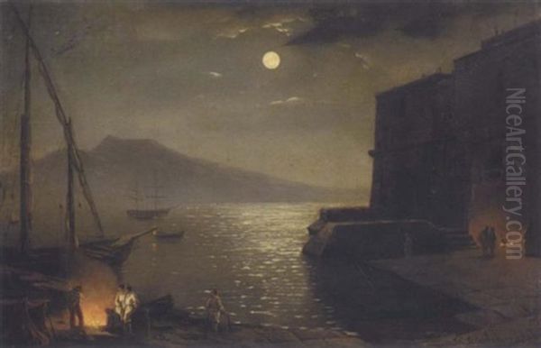 Italian Coastal Scene - view 1