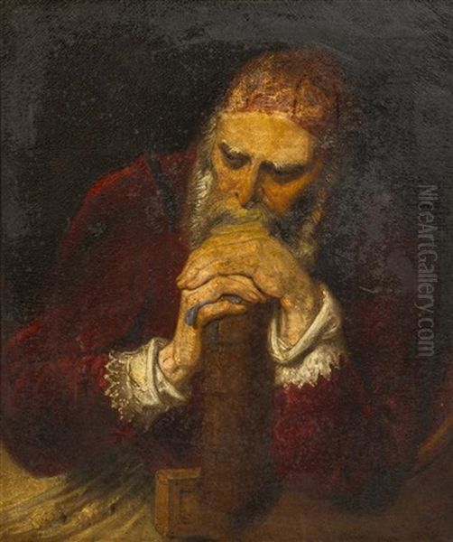 Pondering Scholar - view 1
