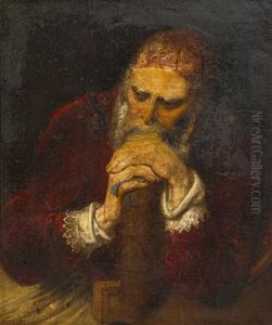 Pondering Scholar by Sir Martin Archer Shee