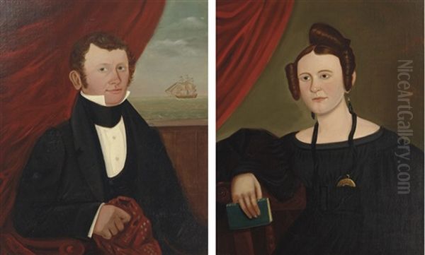 Captain Joseph Taylor (+ Catherine Fullington; Pair) - view 1