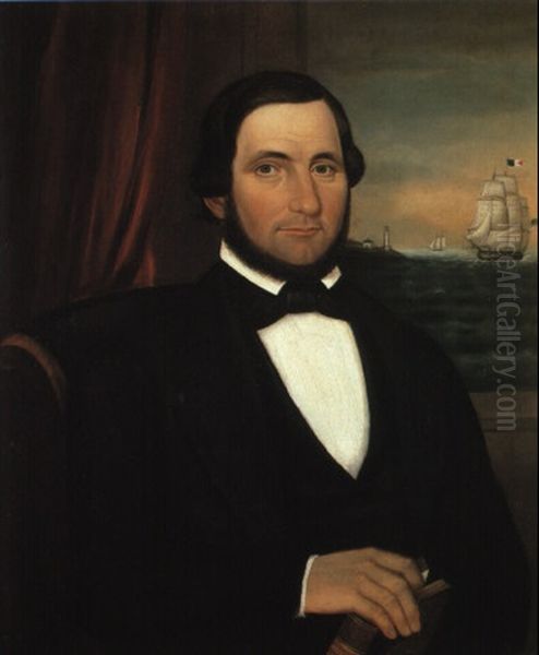 Portrait Of Captain Peter Coffin - view 1
