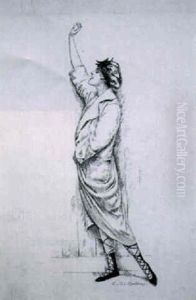 Illustrations Of Young Women by Charles Mills Sheldon