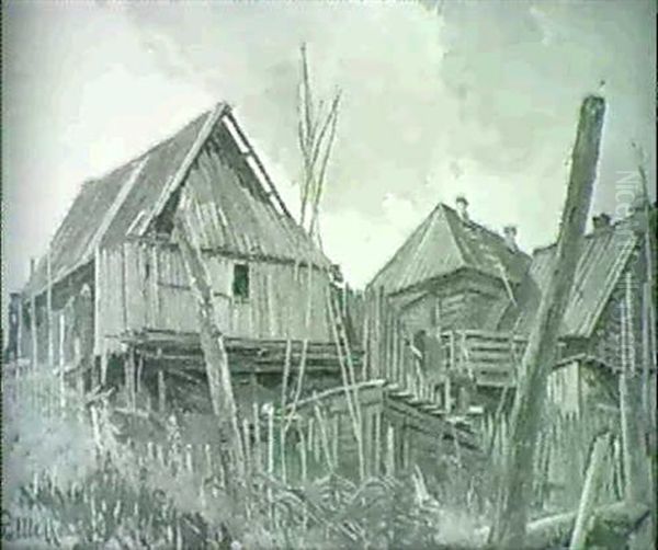 The Village Of Alatyr In Simbirsk Province - view 1