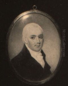 Portrait Of A Gentleman In Black Coat, White Waistcoat And Knotted Cravat