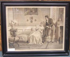 Litografia Antigua. Emile Brack. Acristalada Y Con Marco by Emil Brack