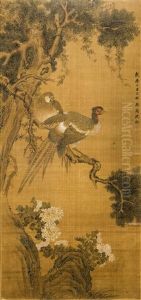 Shen Quan (attributed To, 1682-1760), Bird And by Shen Quan