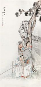 Landscape And Character by Shen Xinhai