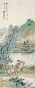 Landscape And Character by Shen Xinhai
