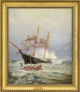Rescue At Sea by Warren W. Sheppard