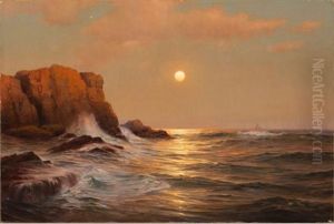 Caswell's Peak, Star Island, Isle Of Shoals by Warren W. Sheppard