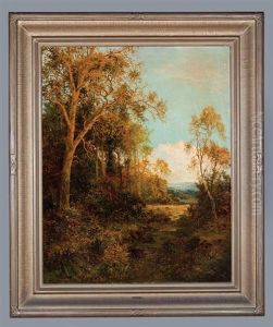 English Countryside Landscape by Daniel Sherrin