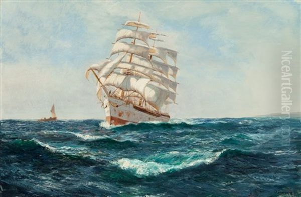 Clipper In Full Sail - view 1