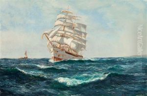 Clipper In Full Sail