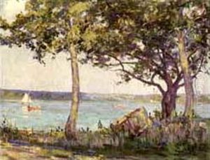 Afternoon Sodus Bay, Lake Ontario by Mary Clare Sherwood