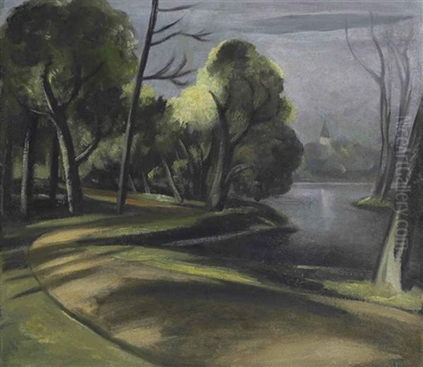 Landscape With A Lake - view 1
