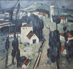 The City Outskirts by Aleksandr Vasilievich Shevchenko