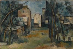 Outskirts Of A Town by Aleksandr Vasilievich Shevchenko