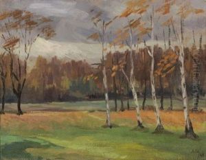 Paysage by Mikhail Fedorovitch Shevchenko