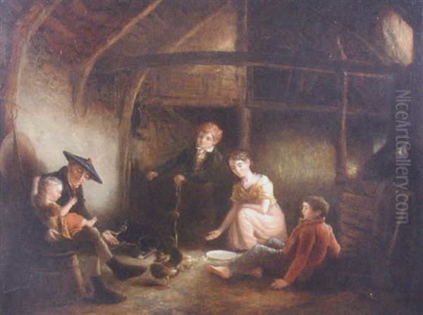 The Interior Of A Scottish Fisherman's Cottage - view 1