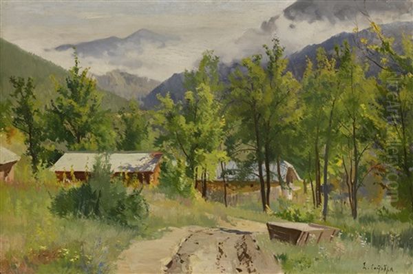 Clouds Over The Mountains - view 1