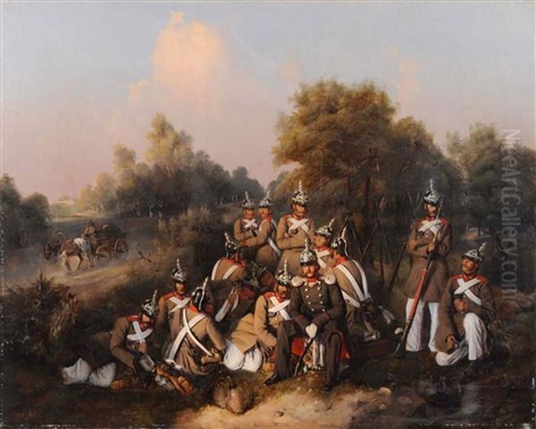 Army At Rest - view 1