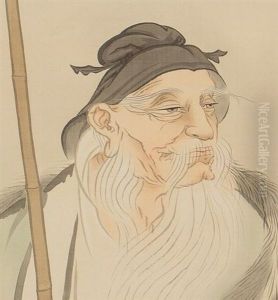 Old Man by Shimomura Kanzan (Seizaburo)