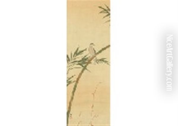 A Bird And Bamboo - view 1