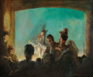 Paris Theatre by Everett Shinn