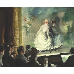 Stage Scene by Everett Shinn