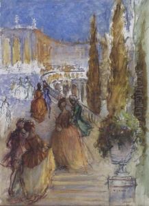 Going To The Ball by Everett Shinn