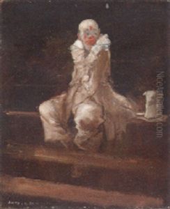 The Critical Clown by Everett Shinn