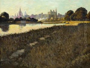 City Of Melbourne by John Alexander Thomas Shirlow