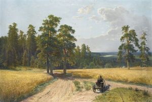 At The Edge Of The Pine Forest by Iwan Iwanowicz Shishkin