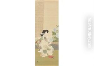 Hydrangea by Ikeda Shoen