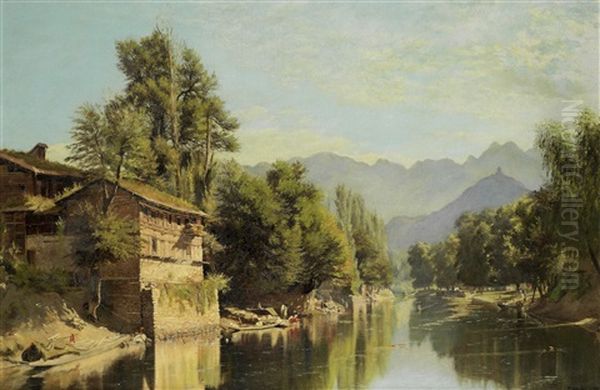 River Valleys In Kashmir (pair) - view 1