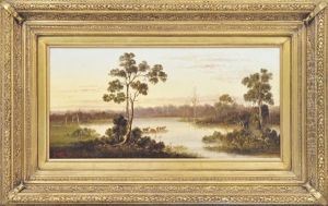 Cattle Watering by William Short Sr.