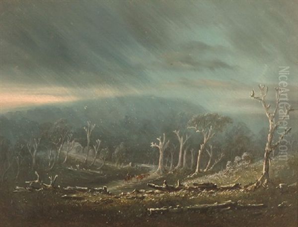 Droving In A Storm - view 1