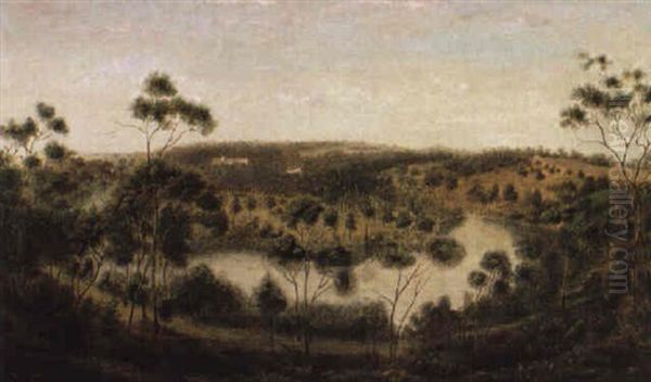 The Yarra Bend From Studley Park - view 1