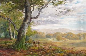 Bolderwood From Acre's Down by Frederick Golden Short