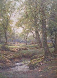 A New Forest Stream by Frederick Golden Short