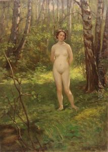 Nude by Victor Karlovich Shtemberg