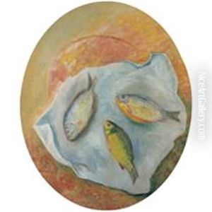 Still Life With Fish by David Shterenberg