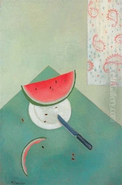Still Life With Watermelon - view 1