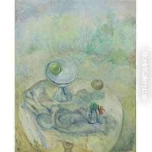 Still-life With Vase by David Shterenberg